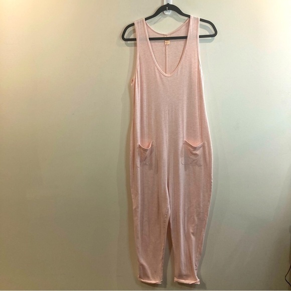 SMASH + TESS Sz M Saturday in Pink Lemonade Super Soft Romper Jumpsuit - Picture 2 of 12